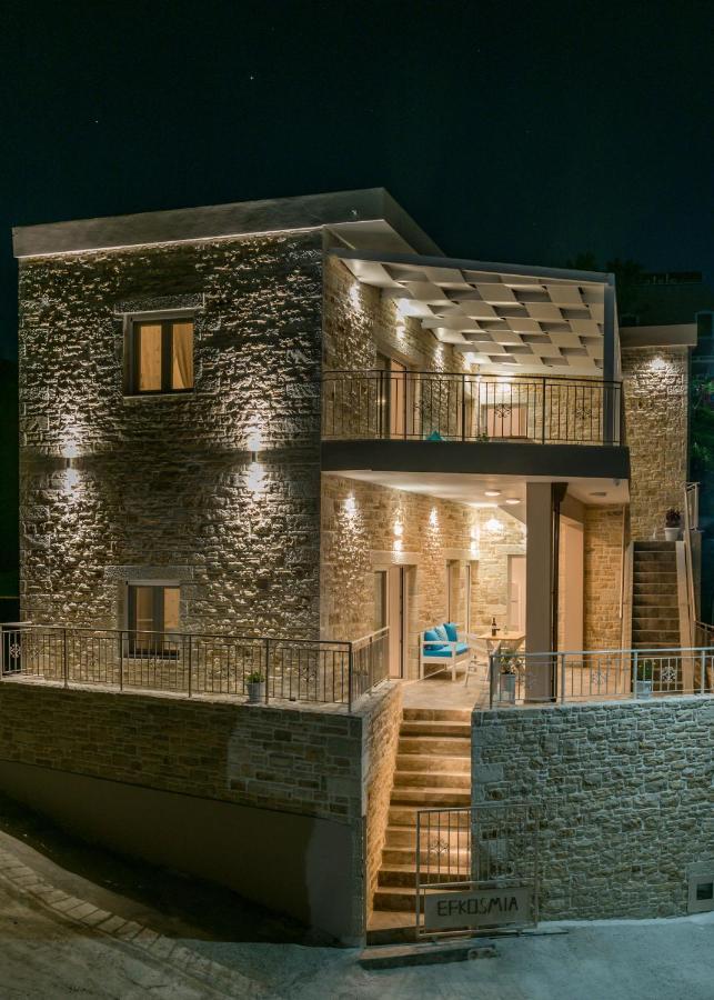 Efkosmias Apartments ピツイディア エクステリア 写真